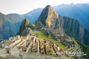 Machu Picchu, with Wayna Picchu in the background, Cusco, Peru