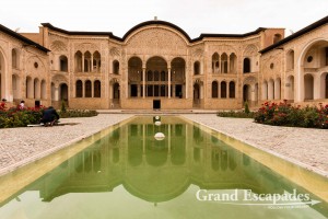 The Tabātabāei Historic House (Khāneh-ye Tabātabāeihā), Kashan, Iran