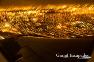 Lights from Johannesburg from the Airbus A380...
