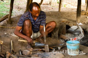 At the blacksmith - Ari Village, near Jinka, Lower Omo Valley, South Ethiopia