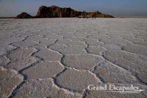Salt Lake, Lake Asale, Danakil Depression, Ethiopia