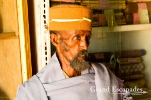 Priest at Kibran Gebriel Monaytery, Lake Tana, Bahir Dar