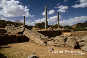 The Great Stele, Main Stelae Field, Aksum, Ethiopia
