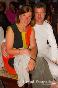 Heidi & Gilles - Dinner with traditional dances in the Habesha 2000 Restaurant in Addis Abeba, Ethiopia