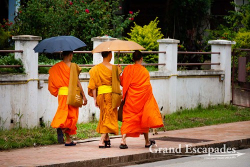 Monks in Luang Prabang