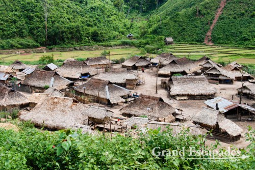 Ban Nam Lai, an Akha Village of 260, Luang Nam Tha National Park