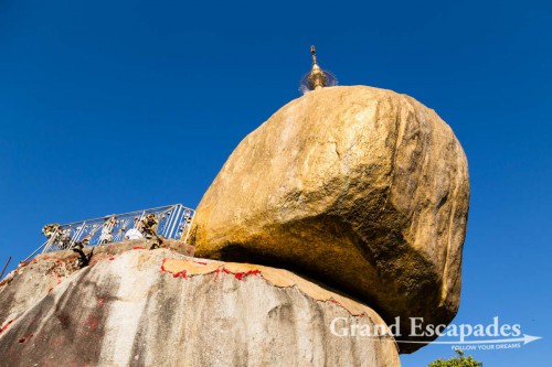 Golden Rock, Mount kyaiktiyo, Myanmar