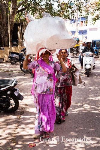 In the streets of Jodhpur, the Blue City, Rajasthan, India