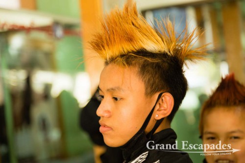 Hairdresser, Beauty Salon, Mandalay, Myanmar