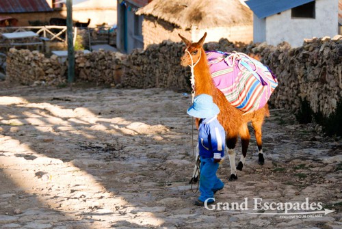 On Isla del Sol, Lake Titicaca, Bolivia