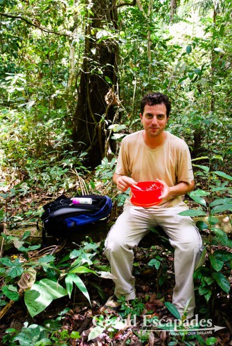 Walking through the Rain Forest, Madidi National Park, Amazon Rain Forest, Rurrenabaque, Bolivia