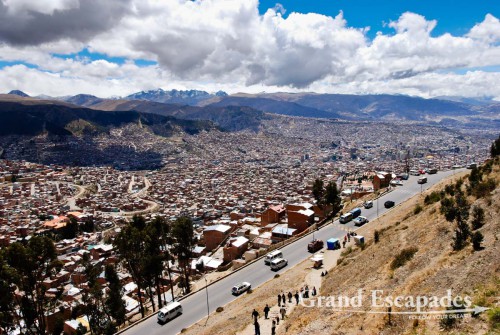 View of La Paz from El Alto