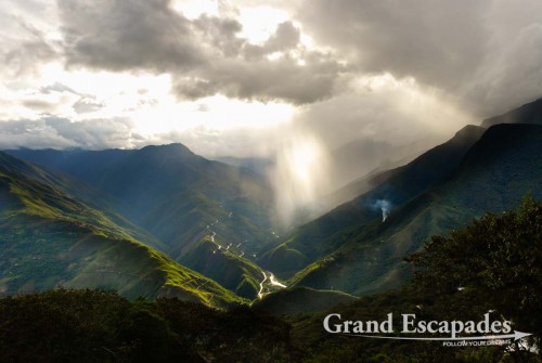 Typical Yungas scenery, Coroico, Bolivia