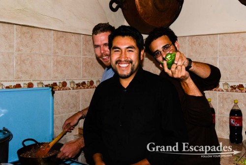 On top of four hours practicing English, Heidi took part in evening activities like cooking or Salsa classes, Sucre, Bolivia
