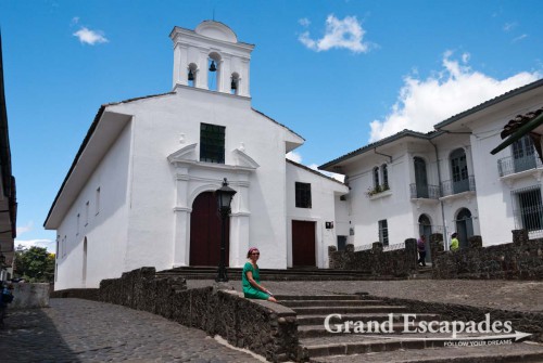 Colonial city, colonial architecture, Popayan, La Ciudad Blanca, the White City, Cauca, Colombia, South America