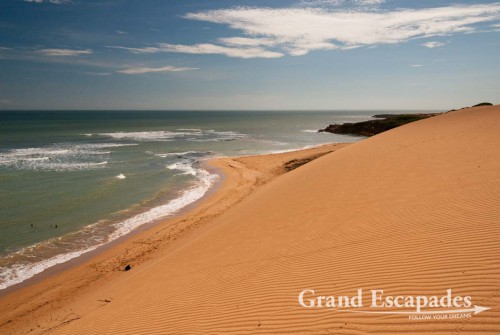 The next morning we set out for Taroa Beach, which even outdid Bahia Hondita. High-towering dunes roll into long stretches of golden sandy beaches. Naturally we tumbled, ran and slid down the dunes. Climbing up was less fun though. It was just us, and nobody anywhere near us