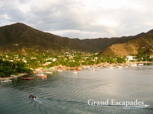 Taganga at sunset