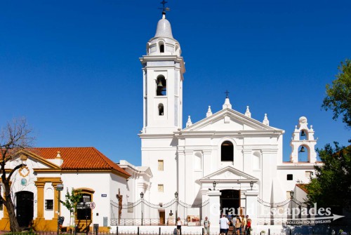 Iglesia de Nuestra Senora del Pilar, a baroque Colonial church built in 1732, Buenos Aires, Argentina
