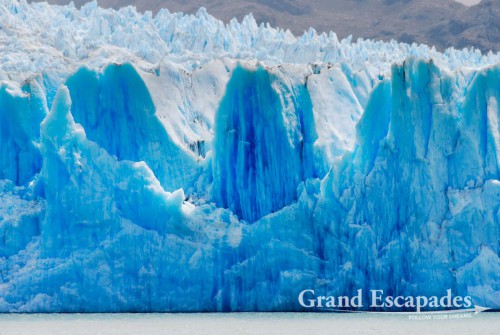 Glacier Upsala, the biggest glacier in South America, Parque Nacional de los Glaciares, El Calafate, South Patagonia, South America