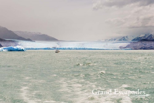 Glacier Upsala, the biggest glacier in South America, Parque Nacional de los Glaciares, El Calafate, South Patagonia, South America