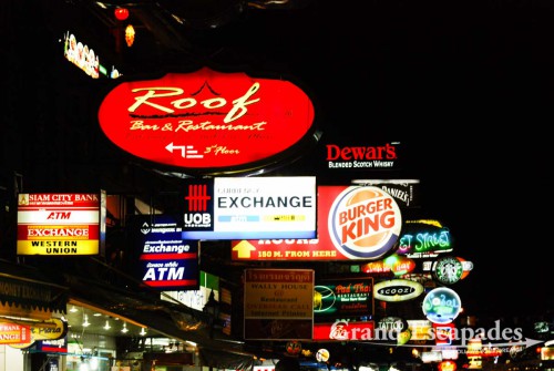 Kao San Road, Bangkok, Thialand...