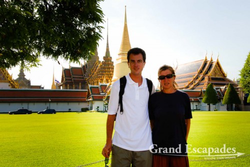 Grand Palace, that had just been restorated, Bangkok, Thailand