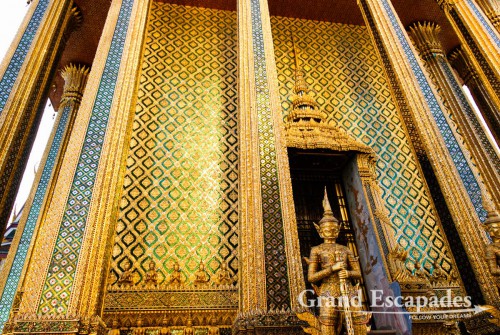 Grand Palace, that had just been restorated, Bangkok, Thailand