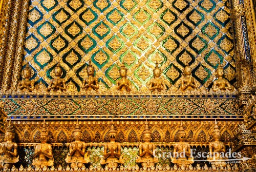 Grand Palace, that had just been restorated, Bangkok, Thailand