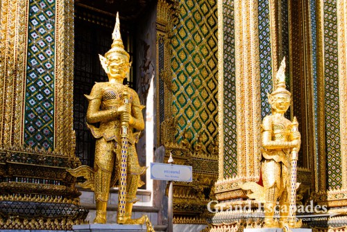 Grand Palace, that had just been restorated, Bangkok, Thailand