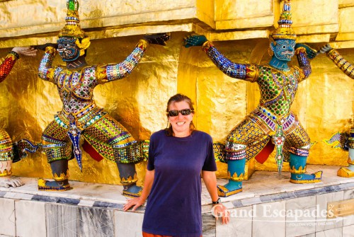 Grand Palace, that had just been restorated, Bangkok, Thailand