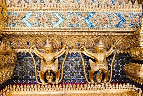 Grand Palace, that had just been restorated, Bangkok, Thailand