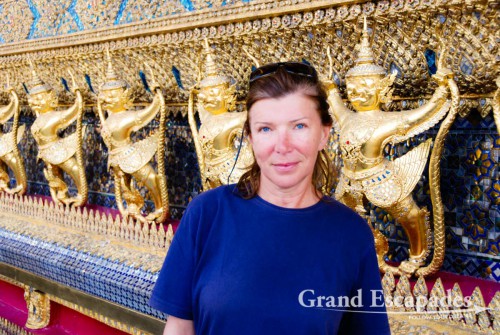 Grand Palace, that had just been restorated, Bangkok, Thailand