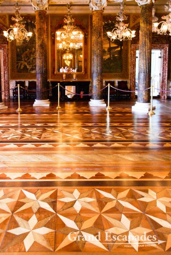 Reception Hall in the Teatro Amazonas, An Opera built in 1895 then in the middle of the jungle and at the time of the rubber boom, Manaus, Brazil