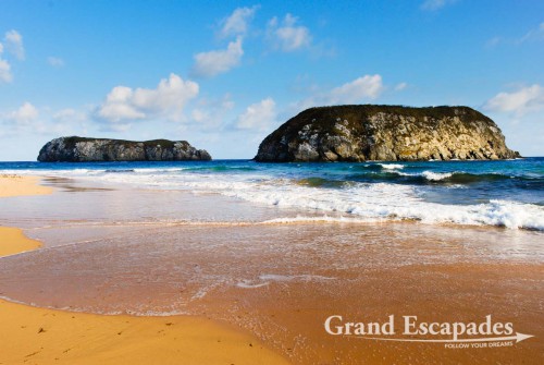 Praia de Leao, the beach were turtles lay their eggs, Fernando de Noronha, Brazil