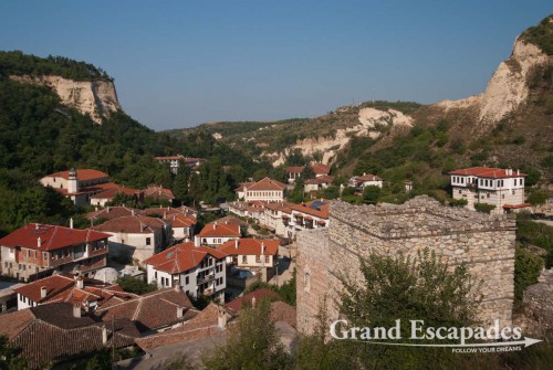 Picturesque village of Melnik, wine growing area, south of Bulgaria, Europe