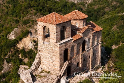 Monastery near the fortress in Assenovgrad, Plovdiv, Bulgaria, Europe