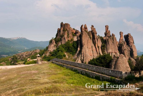 Roman Kaleto Fortress and the massive Rock Formations near Belogradchik, Northwest Bulgaria, Euope