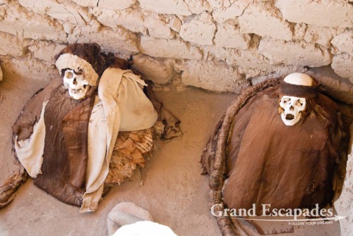 Ica-Chincha Mummies found in the Chauchilla Cemetery ... near Nazca, Peru
