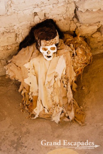 Ica-Chincha Mummies found in the Chauchilla Cemetery ... near Nazca, Peru