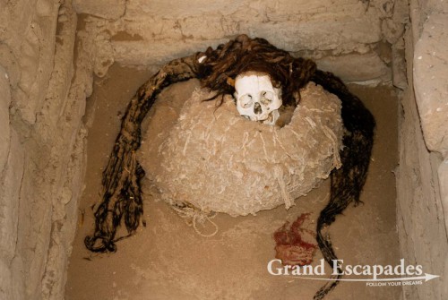 Ica-Chincha Mummies found in the Chauchilla Cemetery ... near Nazca, Peru
