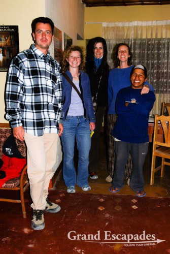 Our Host, Hedwig and Abdon, Brabant Hostel, Nazca, Peru