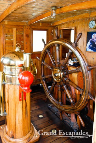The Yavari, built in England in 1862, Lake Titicaca, Peru