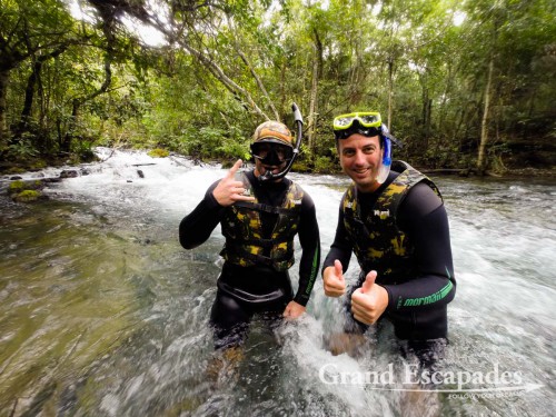 Snorkling in Rio de Prata, Bonito, Brazil