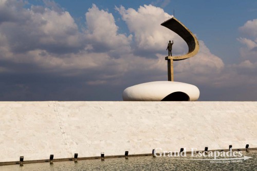 Memorial JK or Memorial Juscelino Kubitschek, Brasilia, Distrito Federal, Brazil