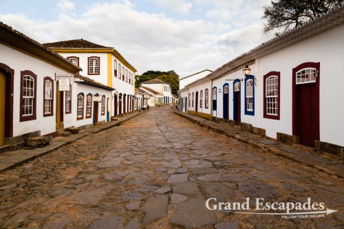 Cobblestone Streets & Colonial Houses of Tiradentes, Minas Gerais, Brazil