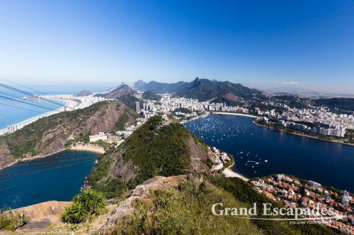 View of Rio de Janeiro from the Pao de Acucar, Rio de Janeiro, Brazil