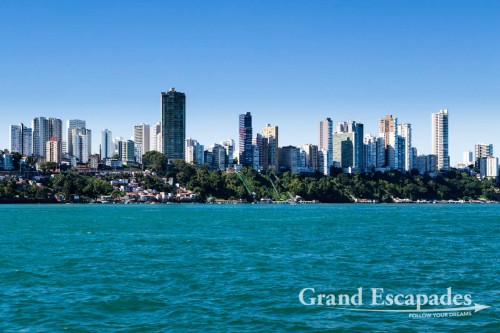 The Skyline of Salvador de Bahia, Brazil