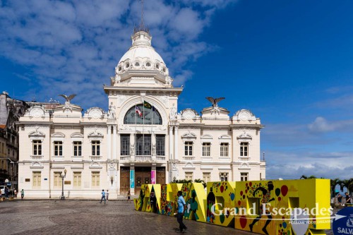 Rio Branco Palace, Pelourinho, Salvador de Bahia, Brazil