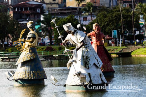Statues of Orixas, Salvador de Bahia, Brazil