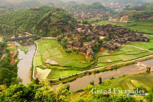 Chengyang, a Dong Village near Sanjiang, Guilin region, China